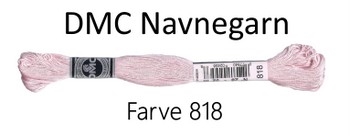 DMC Navnegarn  Nr. 25 farve 818